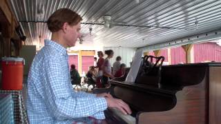 Frederick Hodges Central PA Ragtime FestivalJune 22 2013street piano [upl. by Nerek]