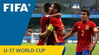 Spain v Iran  FIFA U17 World Cup India 2017  Match Highlights [upl. by Suhpoelc237]