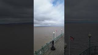 VV  End of Clevedon Pier Somerset 10 August 2024 clevedon peer vlog [upl. by Hales147]