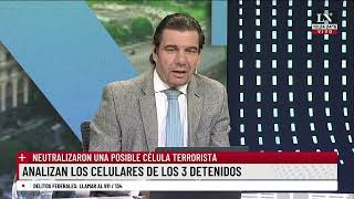 3 sospechosos detenidos acusados de terrorismo en Argentina el análisis de Gustavo Carabajal [upl. by Tippets235]