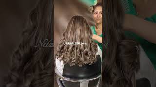 Ash Greige babylights balayage naziawamiq hair shortsfeed shortsviral shorts viralvideos [upl. by Sarchet]