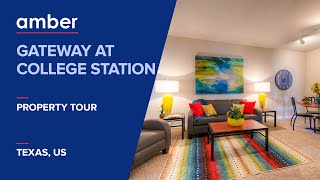 Property Tour  Gateway at College Station Texas  Student Accommodation in USA  amber [upl. by Grewitz908]