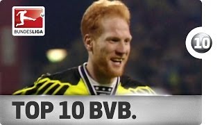 Top 10 Goals  Borussia Dortmund Legends [upl. by Aistek]