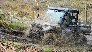 Polaris Ranger  Le SSV Diesel fait peau neuve [upl. by Romilly]