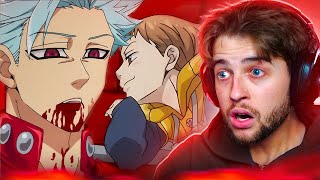 BAN VS KING Seven Deadly Sins Episode 7 Reaction [upl. by Hajar]