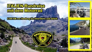 ITALIENRundreise mit dem Motorrad [upl. by Ahsiekar]