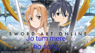 Sword art online game Jo tum mere ho song [upl. by Gena]