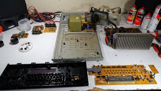 AMPLIFICADOR INTEGRADO RECEIVER TECHNICS SAGX550 JAPAN 1993 RESTAURACION P2 [upl. by Ttirrej]