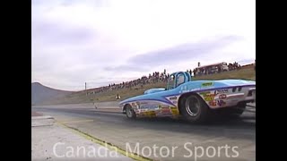 CMS 64  NHRA Div 6 Drag Racing pt 2 Ashcroft BC Sept 1994 [upl. by Ahsaek]