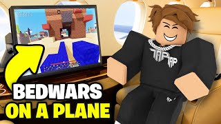 Roblox Bedwars But on an AIRPLANE [upl. by Assert]