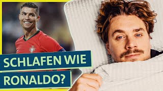 Selbstexperiment Schlafen wie Ronaldo Werde ich wirklich fitter und was steckt dahinter [upl. by Neltiac958]