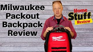 Milwaukee Packout Backpack Review [upl. by Cupo]