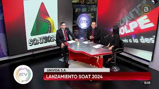 Lanzan el SOAT 2024 para su comercialización a nivel nacional [upl. by Kaja]