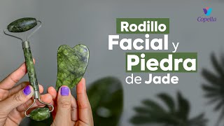 Rodillo facial de jade y guasha [upl. by Fawcett753]