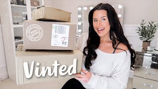 HUGE THRIFTED FASHION amp BEAUTY HAUL  VINTED FINDS UK [upl. by Eseilana]