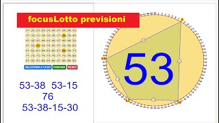 Nuova ciclo LOTTO previsione N ° 171  oggi Giovedì 7 Novembre [upl. by Ecirtak]