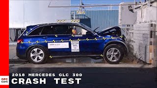 2018 Mercedes GLC 300 MPV Crash Test [upl. by Naened986]