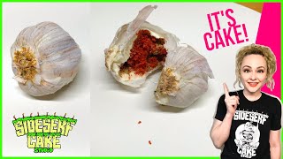 HOW TO MAKE A HYPERREALISTIC GARLIC CAKE 😲  Lookalike Challenge [upl. by Ruffin242]