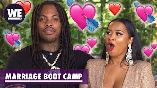 Who Made the First Move 😍  Marriage Boot Camp Hip Hop Edition [upl. by Mchugh]