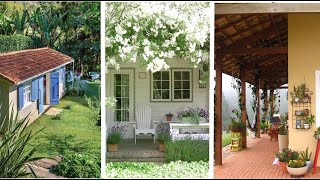 12 IDEIAS DE CASAS DE CAMPO COM VARANDA  CASAS DE CAMPO SIMPLES [upl. by Pals]