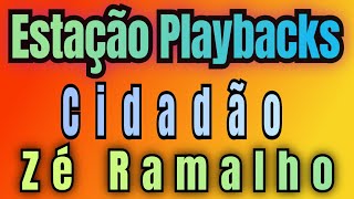 Zé Ramalho  Cidadão  Seresta  Playback [upl. by Landri]