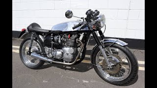 1959 TRITON 750cc TRIPLE CLASSIC CAFE RACER  FOR SALE [upl. by Emelia]