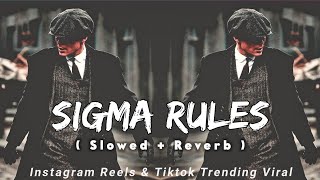 Sigma Rule  Slowed And Reverb  Bad Boy Attitude Song  New Lofi Song 2023 [upl. by Veneaux]