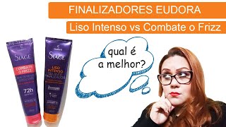 Qual é o melhor defrizante da Eudora Liso Intenso ou Combate o frizz [upl. by Acined882]