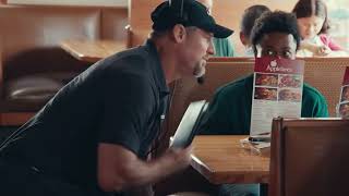 Detroit Lions HC Dan Campbell New Applebees Commercial [upl. by Haggar]