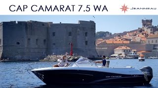 Cap Camarat 75 WA  by Jeanneau [upl. by Refynnej]