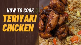 TERIYAKI CHICKEN Recipe  Easy amp Delicious Japanese dish [upl. by Earal504]