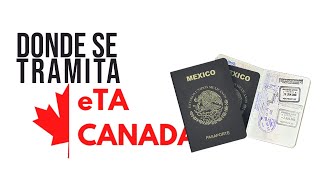 Como Tramitar la ETA 2024  Como viajar a canada 🚀 Cuanto cuesta [upl. by Nimrak456]