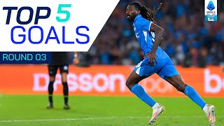 Anguissa Brings the House Down at the Maradona Stadium  Top 5 Goals  Round 3  Serie A [upl. by Horlacher]