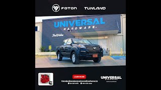 FOTON Tunland Pickup Truck with Cummins 28 Turbo Diesel Engine [upl. by Ahsikram]