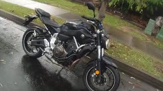 2014 Yamaha MT07 Review LAMS Approved [upl. by Gariepy]