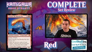 🔴 Complete Set Review  Kamigawa Neon Dynasty  Red Cards  Constructed And Limited [upl. by Marcel431]