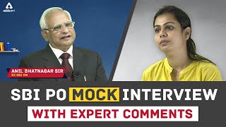 SBI PO Mock Interview 2023  SBI PO Interview Preparation by Anil Bhatnagar Sir [upl. by Lat]