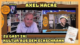 Axel Hacke zu Gast in Kultur aus dem Eckschrank von Frederick van der Sonne [upl. by Isabea]