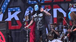 Lizzy Borden Live Skogsröjet 2013 Under Your Skin [upl. by Darreg]