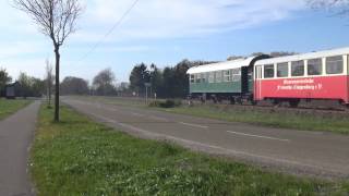 Die Museumseisenbahn Friesoythe Cloppenburg am 30042017 [upl. by Pizor]