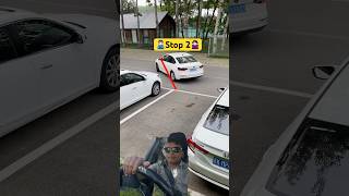 how to reverse park  car parking  🅿️reverseparking cardriving parking körkort shortsvideo [upl. by Marcella402]