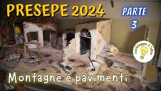 Il Presepe 2024 Rocce e pavimenti [upl. by Eenattirb]