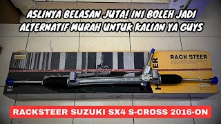 ASLINYA BELASAN JUTA Racksteer BARU Heiker untuk Suzuki SX4 SCross 2016ON Bonus Long Tie Rod [upl. by Hnacogn707]