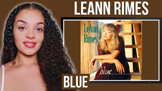 First time hearing LeAnn Rimes  Blue Reaction  Rere Reacts [upl. by Voltz]