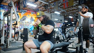 Ken Grond quotThicc Boyquot Hits Chest at Metroflex [upl. by Jackie]