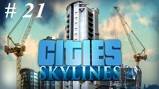 Lets play Cities Skylines Part 21 Tax Office Attraction [upl. by Zzahc]