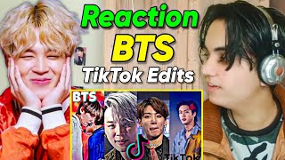 BTS TikTok Edits Compilation Reaction [upl. by Sherry849]