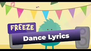 lyrics  Party Freeze Dance Song Lyrics [upl. by Ahseiym638]