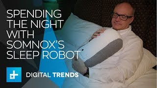 Somnox Sleep Robot  Hands On at CES 2018 [upl. by Anaidni]