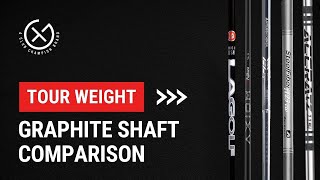 Comparison Tour Weight Graphite Iron Shafts [upl. by Home]